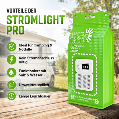 STROMLIGHT PRO - Energie aus Salz & Wasser