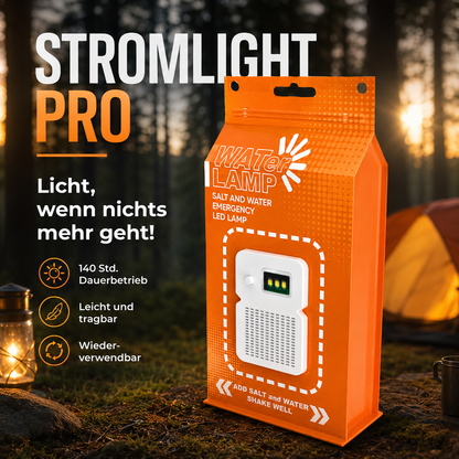 STROMLIGHT PRO - Energie aus Salz & Wasser