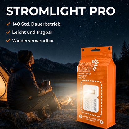 STROMLIGHT PRO - Energie aus Salz & Wasser