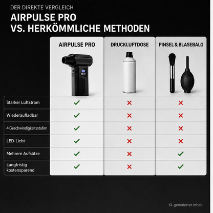 AirPulse Pro - kabelloser Luftreiniger