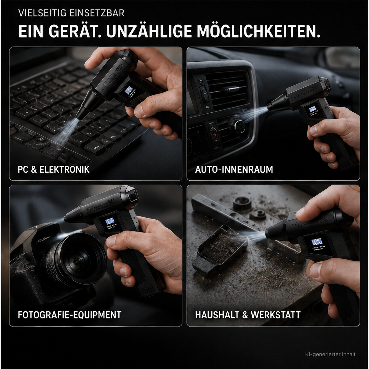 AirPulse Pro - kabelloser Luftreiniger